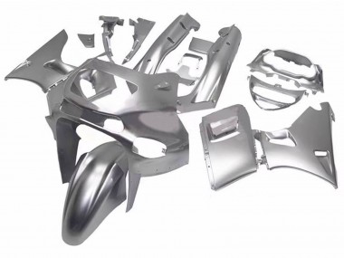 Silver 1993-2007 Kawasaki ZZR400 Motorcycle Fairings