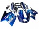 Blue Silver Black 1993-2003 Kawasaki ZZR1100 Motorcycle Fairings