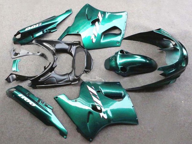 Glossy Green 1993-2003 Kawasaki ZZR1100 Motorcycle Fairings