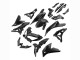 Matte Black 2022-2025 Kawasaki Versys 650 Motorcycle Fairings