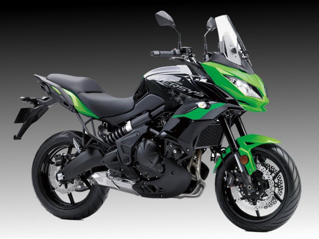 Green Black VERSYS 2015-2020 Kawasaki Versys 650 Motorcycle Fairings