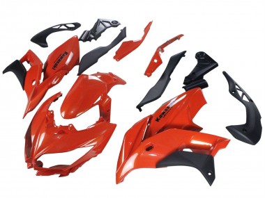 Red Matte Black 2015-2021 Kawasaki Versys 650 Motorcycle Fairings