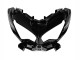 Glossy Black White 2022-2025 Kawasaki Versys 650 Motorcycle Fairings