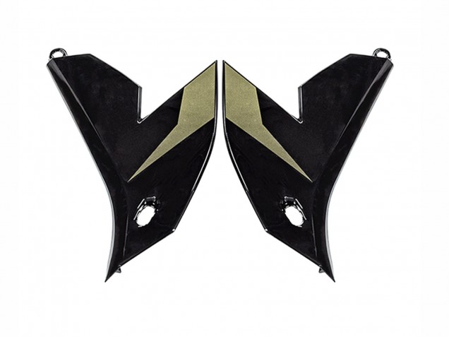 Dark Green Black 2022-2025 Kawasaki Versys 650 Motorcycle Fairings