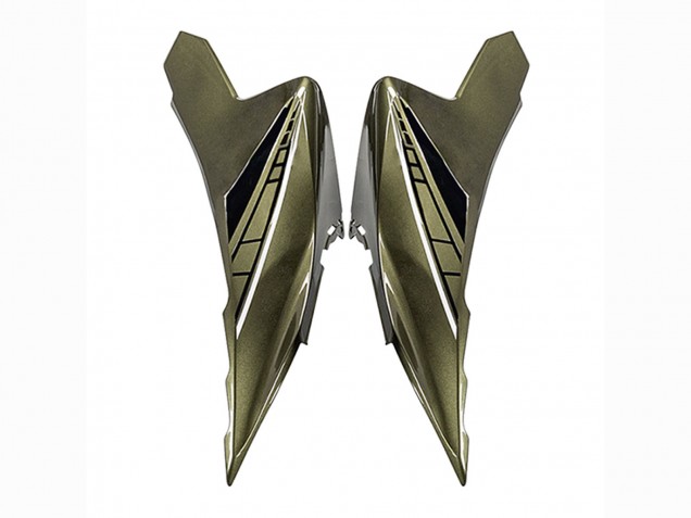Dark Green Black 2022-2025 Kawasaki Versys 650 Motorcycle Fairings