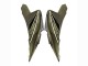 Dark Green Black 2022-2025 Kawasaki Versys 650 Motorcycle Fairings