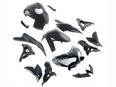 Glossy Black 2022-2025 Kawasaki Versys 650 Motorcycle Fairings