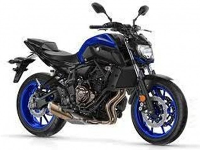 Blue Black 2012-2017 Yamaha MT07/FZ07 Motorcycle Fairings