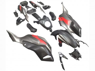 Grey Red 2012-2017 Yamaha MT07/FZ07 Motorcycle Fairings