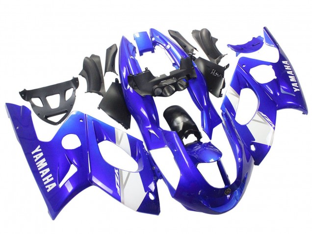 Blue White Silver 1996-2007 Yamaha YZF600R Thundercat Motorcycle Fairing