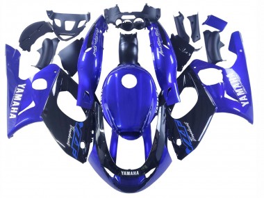 Blue Glossy Black 1996-2007 Yamaha YZF600R Thundercat Motorcycle Fairings