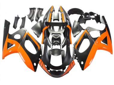 Black Orange 1996-2007 Yamaha YZF600R Thundercat Motorcycle Fairings