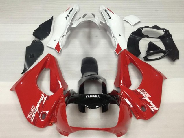Red Black White Thunderace 1997-2007 Yamaha YZF 1000R Thunderace Motorcycle Fairing