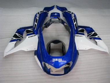 Blue White 1997-2007 Yamaha YZF 1000R Thunderace Motorcycle Fairings