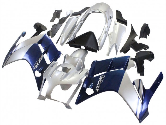 Dark Blue Silver 2001-2006 Yamaha FJR1300 Motorcycle Fairings