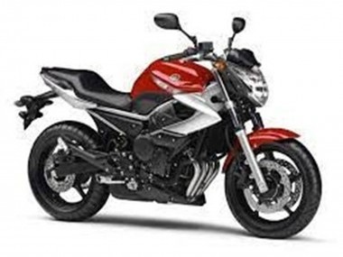 Red Silver 2009-2012 Yamaha XJ6 Motorcycle Fairings