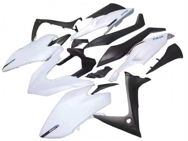 White 2019-2021 Yamaha TMAX560 Motorcycle Fairings