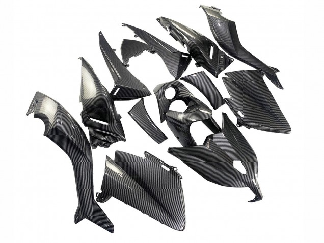 Black Carbon Fiber 2012-2014 Yamaha TMAX530 Motorcycle Fairings