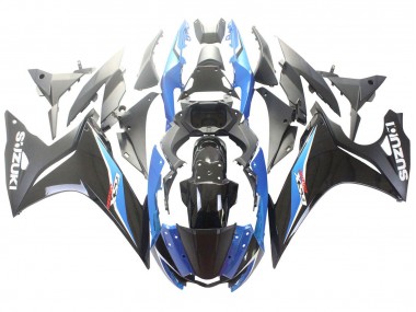 Blue Black 2017-2020 Suzuki GSX250R Motorcycle Fairings