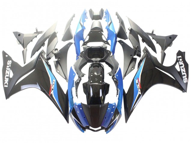 Blue Black 2017-2020 Suzuki GSX250R Motorcycle Fairings