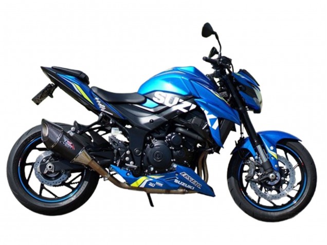 Blue Ecstar 2017-2022 Suzuki GSX-S 750 Motorcycle Fairings