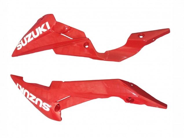 Red White 2017-2022 Suzuki GSX-S 750 Motorcycle Fairings