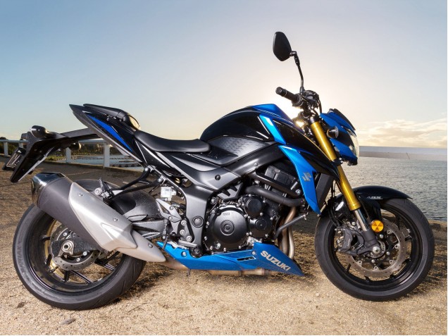 Blue Black 2017-2022 Suzuki GSX-S 750 Motorcycle Fairing Kits