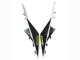 White Yellow 2017-2022 Suzuki GSX-S 750 Motorcycle Fairings