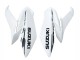 White Yellow 2017-2022 Suzuki GSX-S 750 Motorcycle Fairings