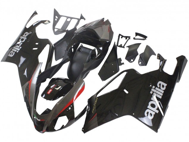 Glossy Black Grey Red 2003-2006 Aprilia RSV1000 Motorcycle Fairings