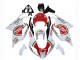 White Red Lucky Strike Motul 34 2003-2006 Aprilia RSV1000 Motorcycle Fairings