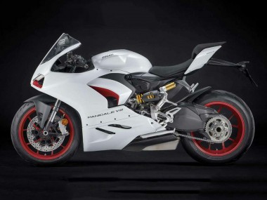 White Red Matte Black 2020-2024 Ducati Panigale V2 Motorcycle Fairings