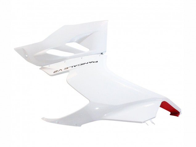 White Red Matte Black 2020-2024 Ducati Panigale V2 Motorcycle Fairings