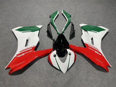 White Red Green 2017-2022 Ducati Supersport 939/939S Motorcycle Fairings