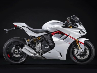 White Silver Red 2021-2024 Ducati 2021-2024 Ducati Supersport 950/950S Motorcycle Fairings