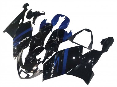 Blue Glossy Black 2005-2010 BMW K1200S Motorcycle Fairings
