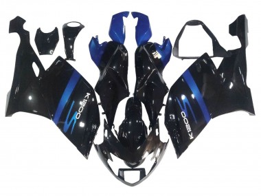 Blue Glossy Black 2005-2010 BMW K1200S Motorcycle Fairings