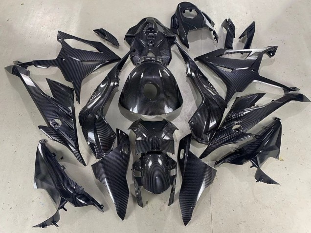 Glossy Black Carbon Fiber 2023-2024 BMW S1000RR Motorcycle Fairings