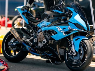 Blue Black Carbon Fiber 2019-2022 BMW S1000RR Motorcycle Fairings