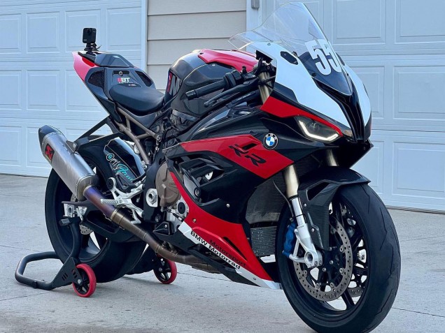 Black Red White 2019-2022 BMW S1000RR Motorcycle Fairings