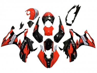 Black Red Grey 2019-2022 BMW S1000RR Motorcycle Fairings