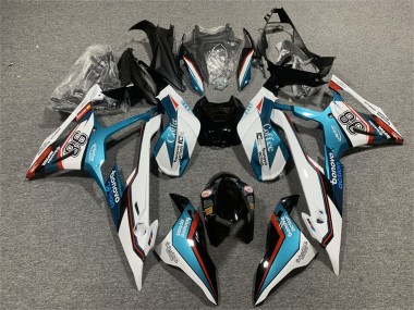 Blue Red White Motul 98 2019-2022 BMW S1000RR Motorcycle Fairings