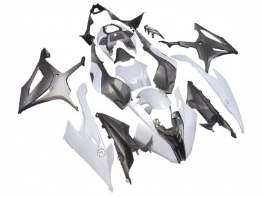 Grey Black Carbon Fiber 2019-2022 BMW S1000RR Motorcycle Fairings
