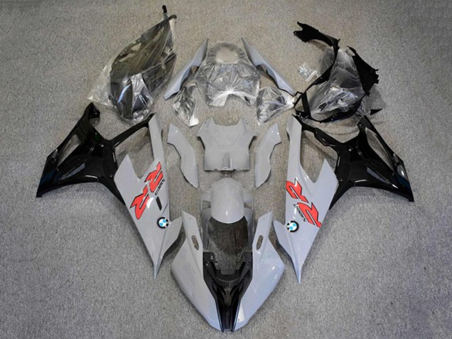 Black Grey White 2019-2022 BMW S1000RR Motorcycle Fairings