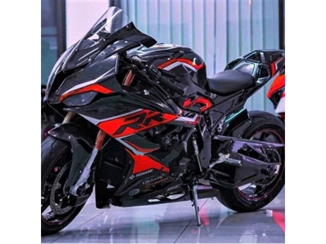Black Dark Red 2019-2022 BMW S1000RR Motorcycle Fairings