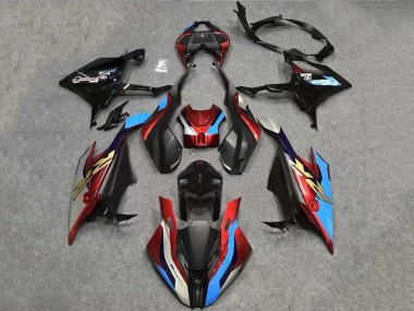 White Blue Red Black 2019-2022 BMW S1000RR Motorcycle Fairing Kits