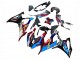 White Blue Red Black 2019-2022 BMW S1000RR Motorcycle Fairing