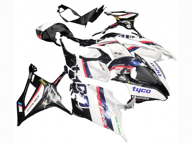 White Black Pink Oxford 2019-2022 BMW S1000RR Motorcycle Fairings