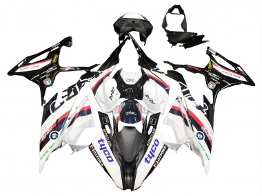 White Black Pink Oxford 2019-2022 BMW S1000RR Motorcycle Fairings