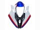 White Blue Red 2019-2022 BMW S1000RR Motorcycle Fairings
